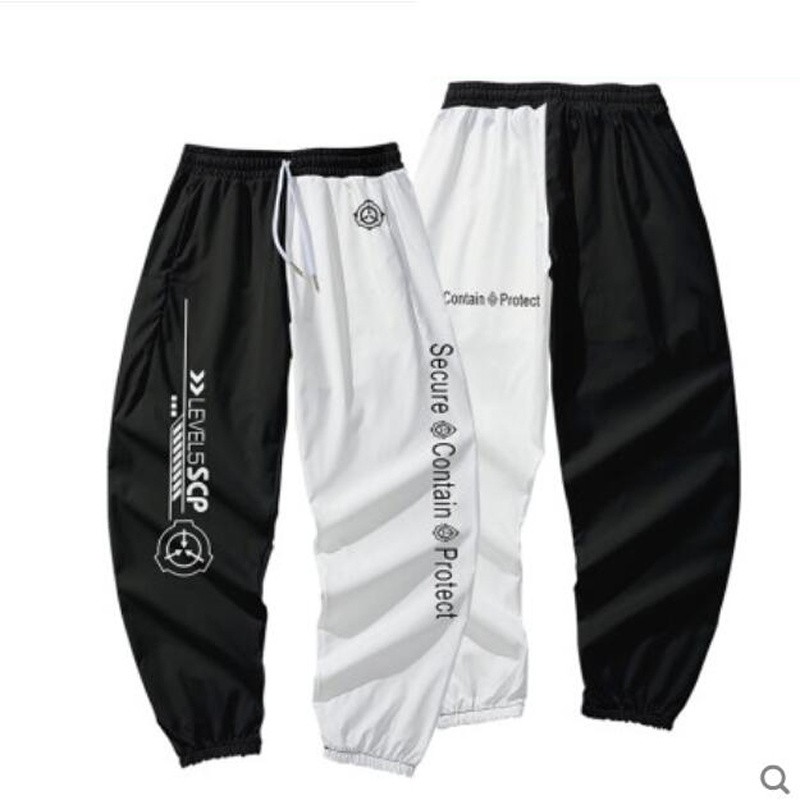 Winter Clothing Men Style - Scp Foundation Pattern Joggers Pants Men