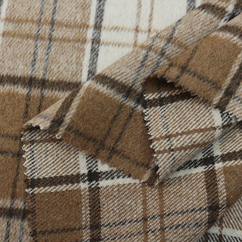 Winter Clothing Usa - 100x148cm Soft Thick Vintage Wool Plaid