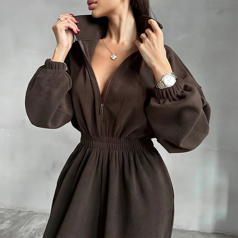 2026 Autumn Sweet Fresh Lapel  - Winter Clothing Colors 2026 ulasan dan harga