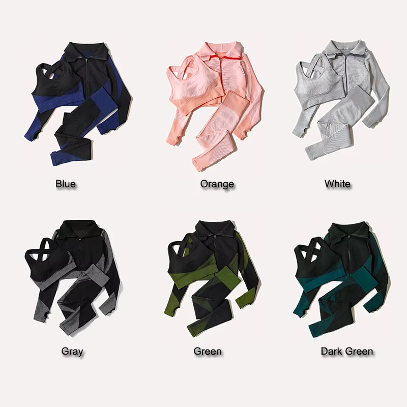 2/3Pcs Women Yoga Suit Seamles - Winter Yoga Clothing ulasan dan harga
