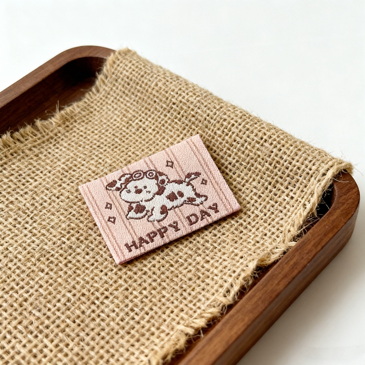 Original Cartoon Spot Dog Autu - Winter Clothing Label ulasan dan harga