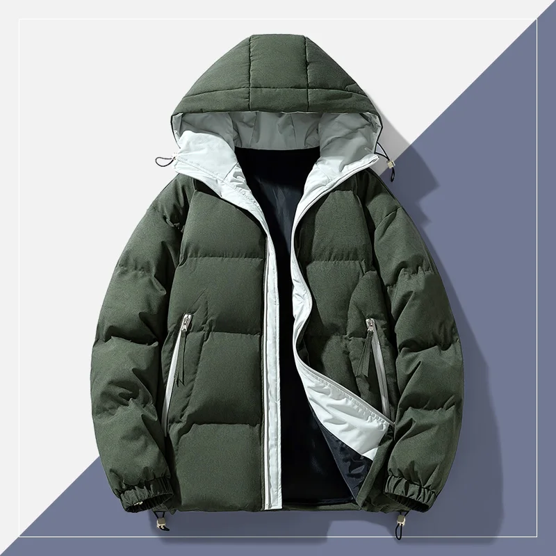 Brand Men Winter Casual Hooded - Quality Winter Clothing Brand ulasan dan harga