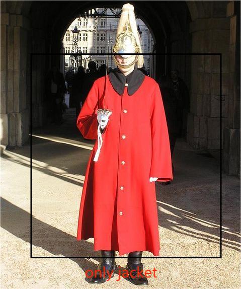 British War Horse Guard Jacket - Winter Clothing Usa ulasan dan harga