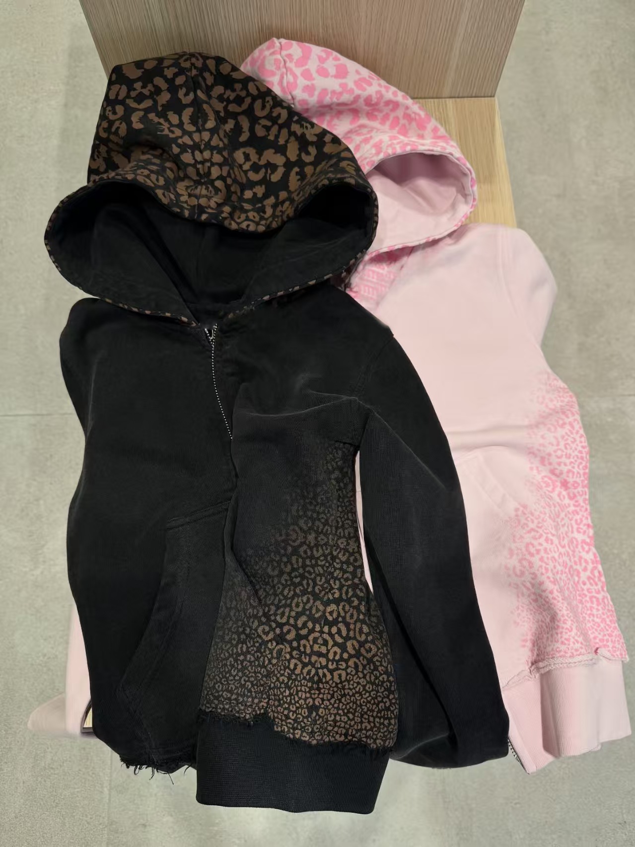 Y2K Leopard Print Fashion Knit - Winter Yoga Clothing ulasan dan harga