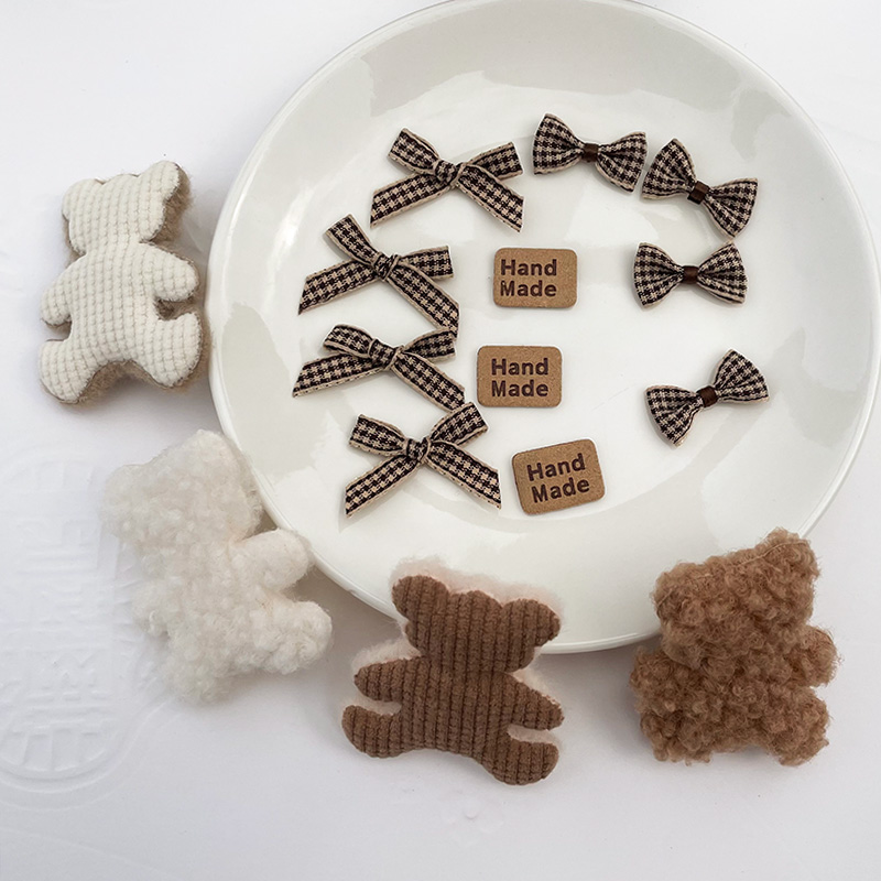Autumn Winter Plu Bear Fabric  - Winter Clothing Label ulasan dan harga