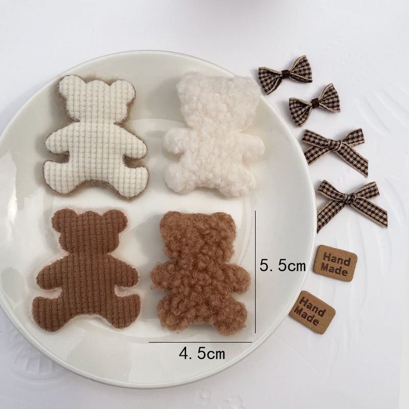 Autumn Winter Plu Bear Fabric  - Winter Clothing Label ulasan dan harga