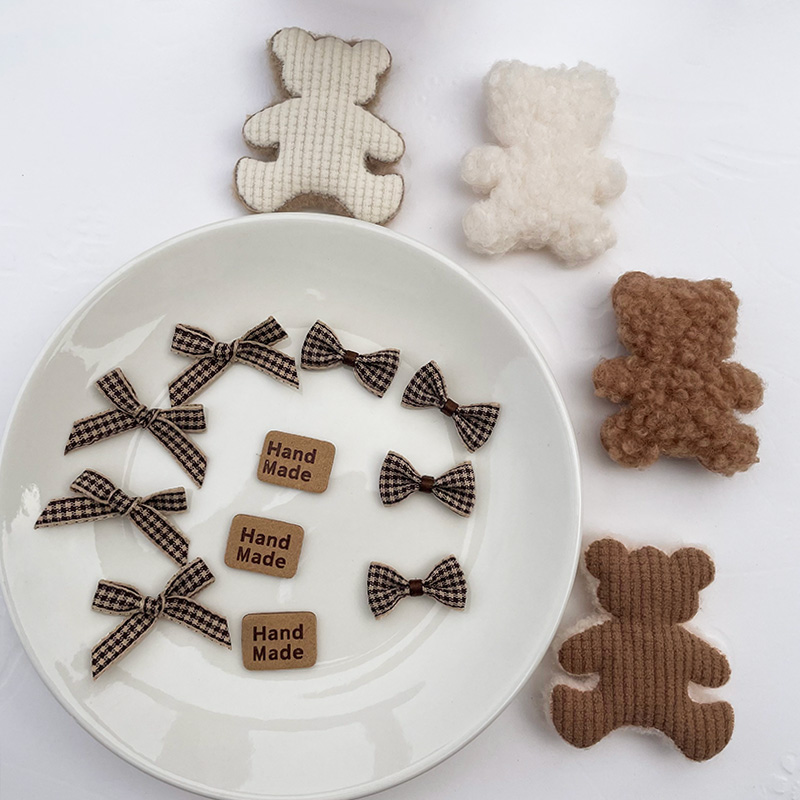 Autumn Winter Plu Bear Fabric  - Winter Clothing Label ulasan dan harga