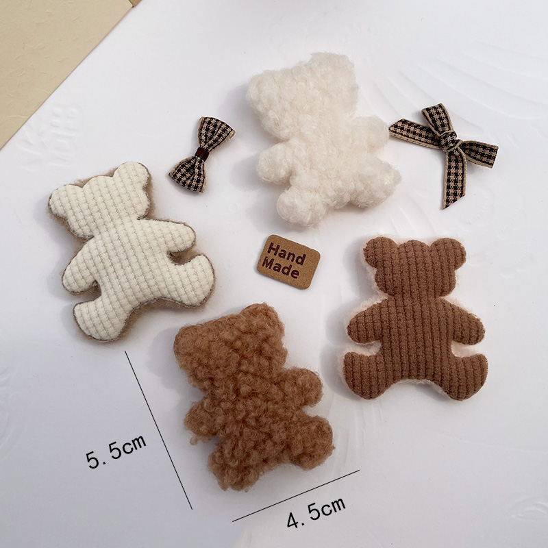 Autumn Winter Plu Bear Fabric  - Winter Clothing Label ulasan dan harga