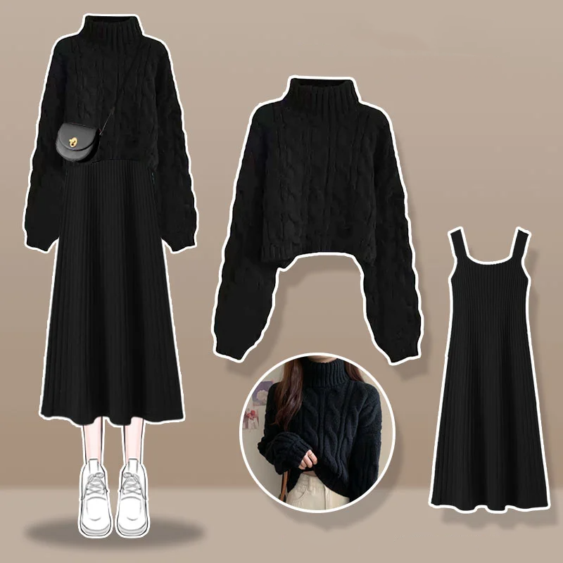 Thickened Linen Pattern Knitte - Winter Clothing Line ulasan dan harga