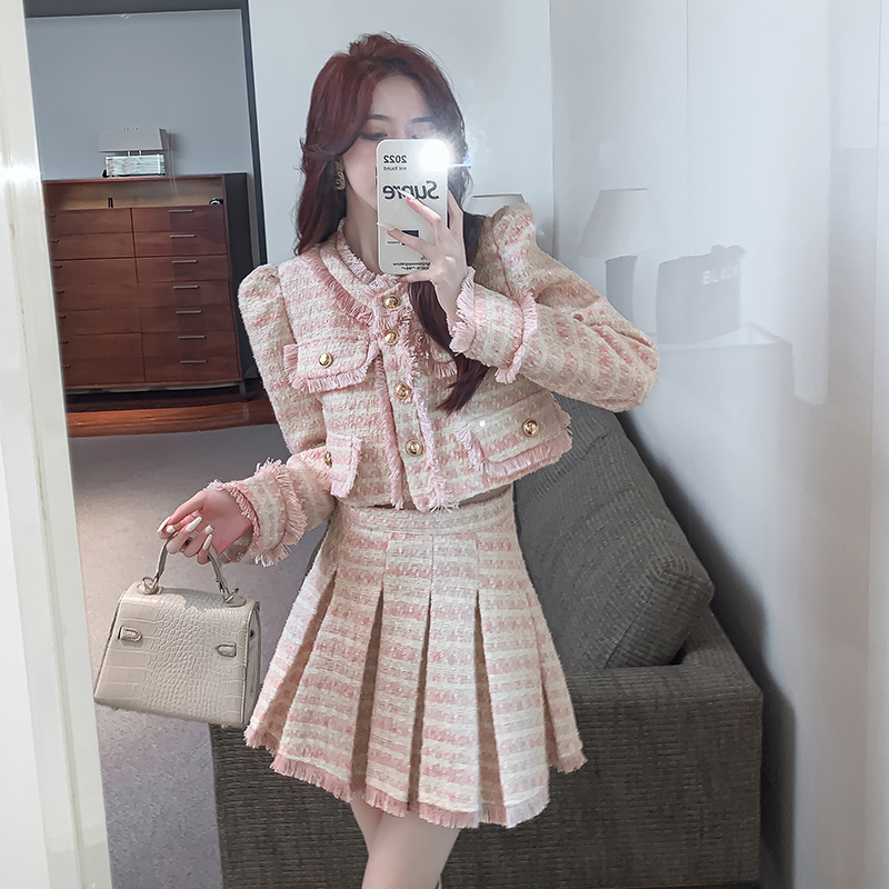 Women Elegant Tassel Y2K Korea - Winter Clothing Line ulasan dan harga