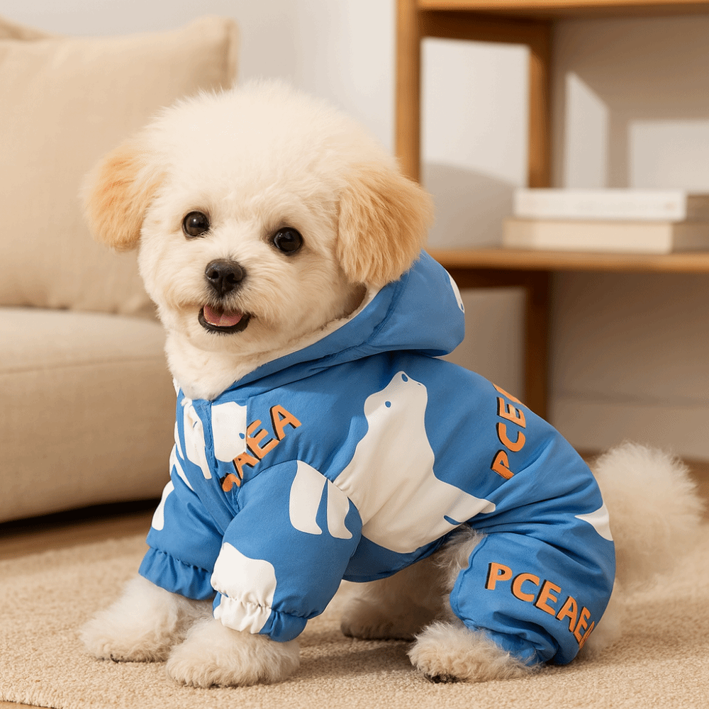 Cute Warm Dog Winter Clothes A - Winter Clothing Line ulasan dan harga