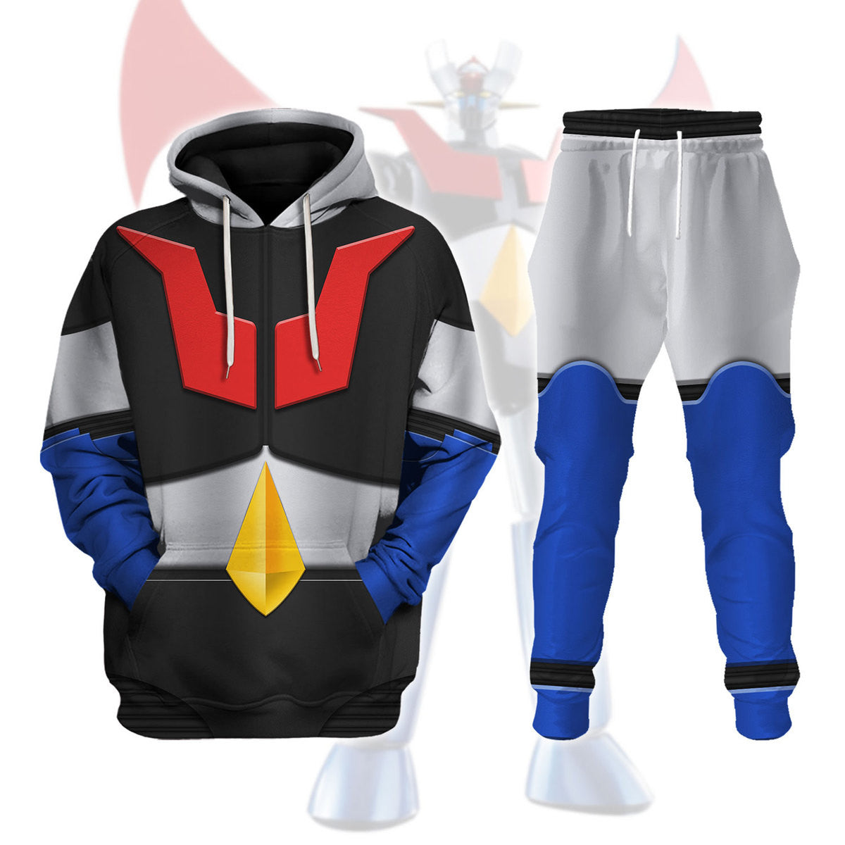 Anime Mazinger Z Cosplay 3D Pr - Winter Clothing Usa ulasan dan harga