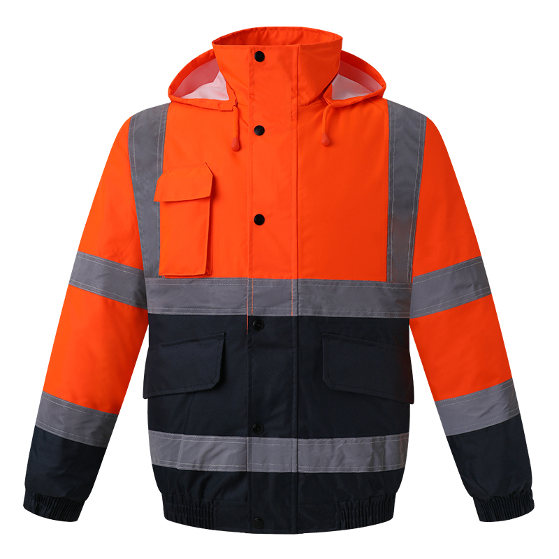 Hi Vis Winter Jacket Men Work  - Winter Clothing Articles ulasan dan harga