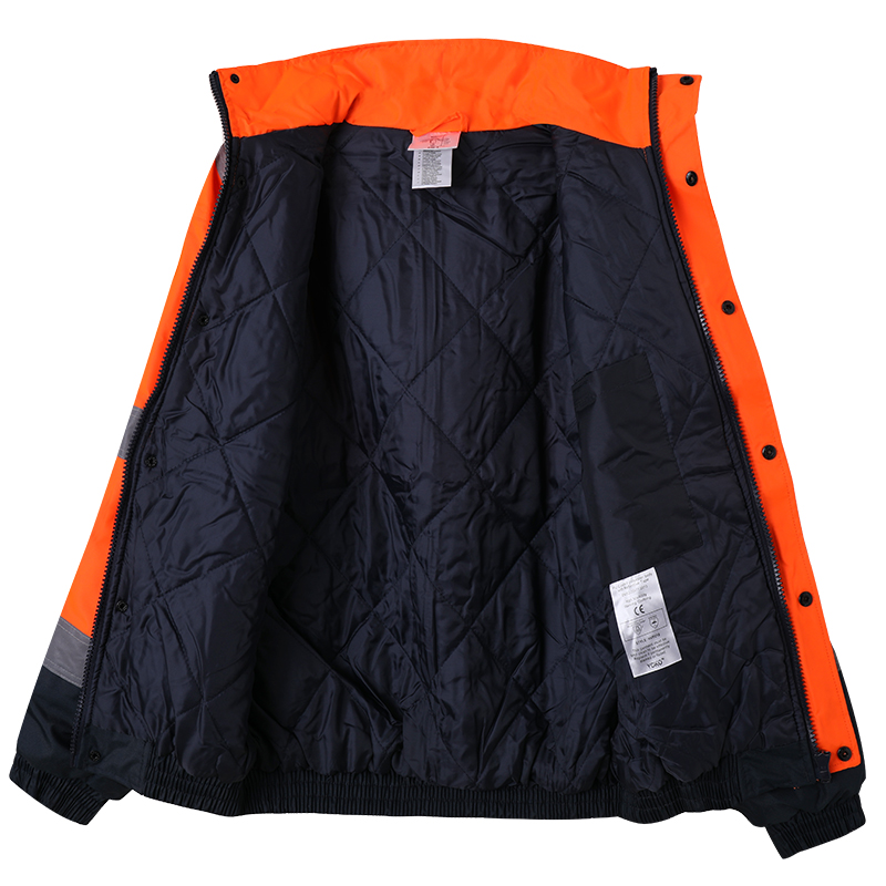 Hi Vis Winter Jacket Men Work  - Winter Clothing Articles ulasan dan harga
