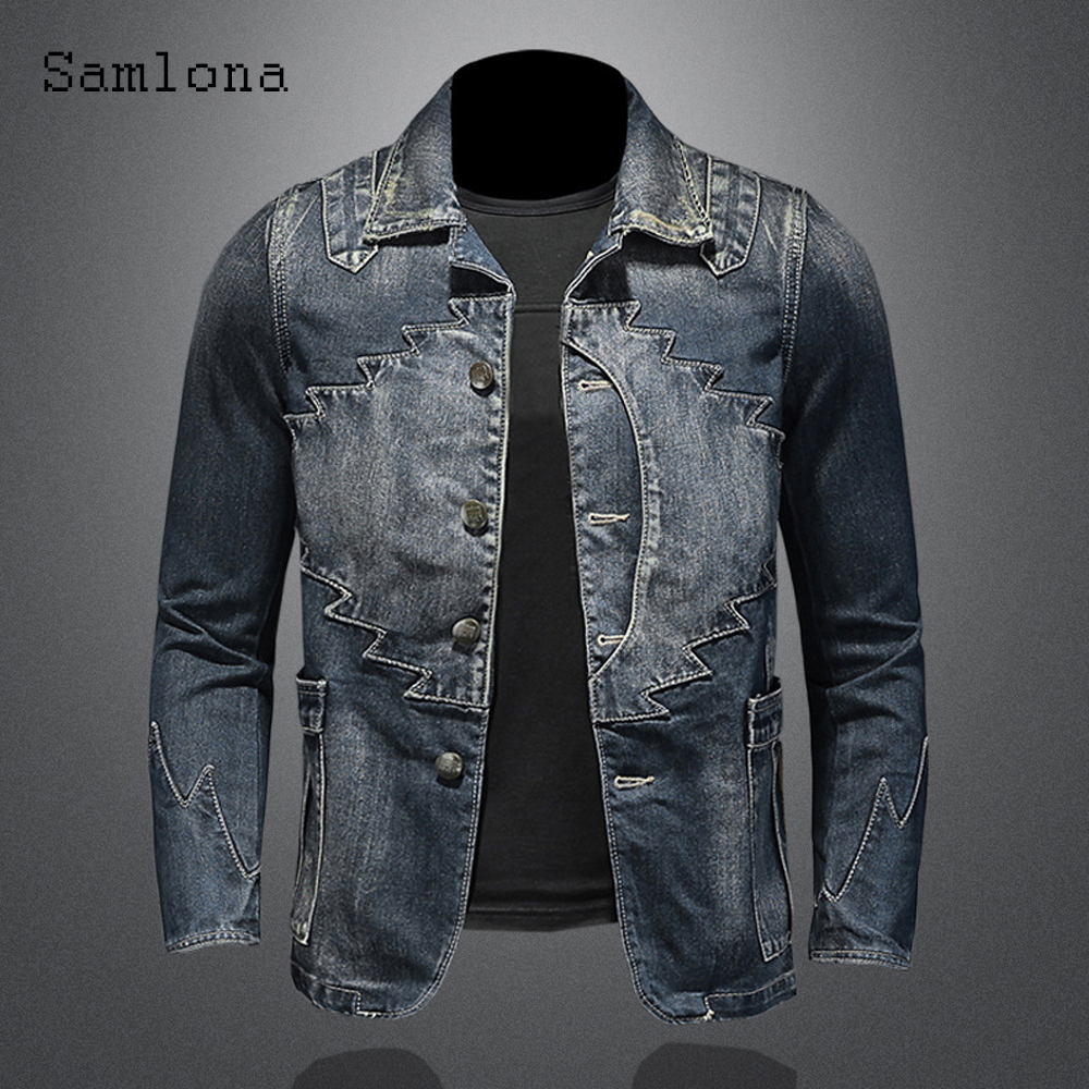 2025 Single Breasted Mens Deni - Winter Clothing Men Style ulasan dan harga