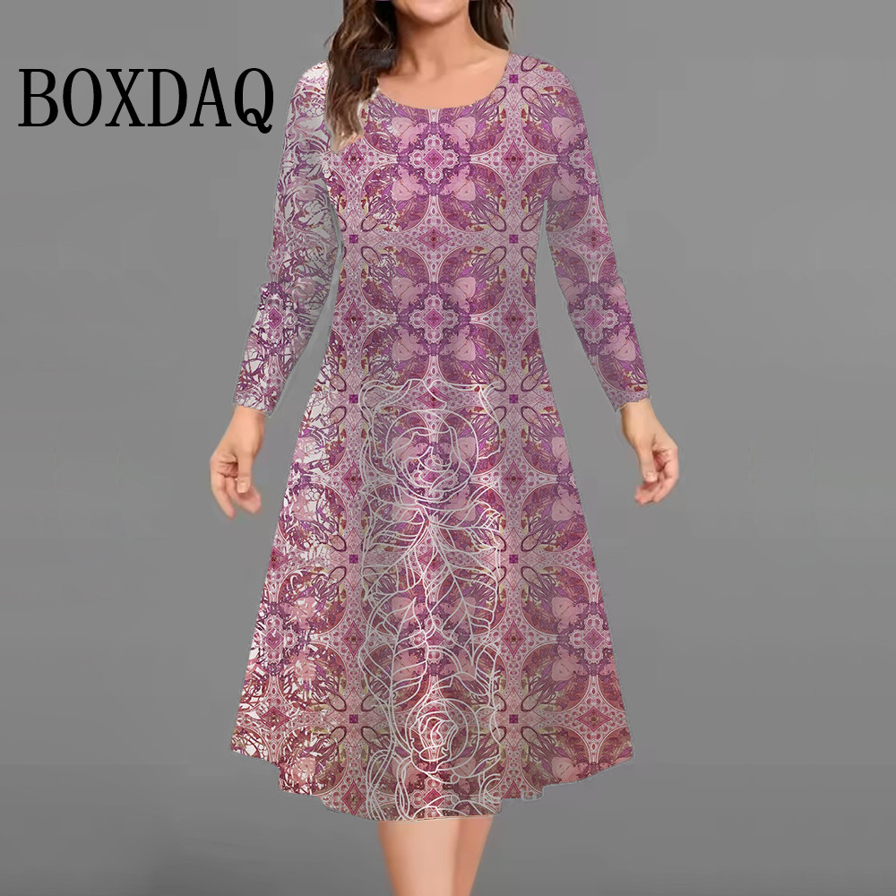 New Fashion Elegant Women Dres - Winter Clothing Line ulasan dan harga