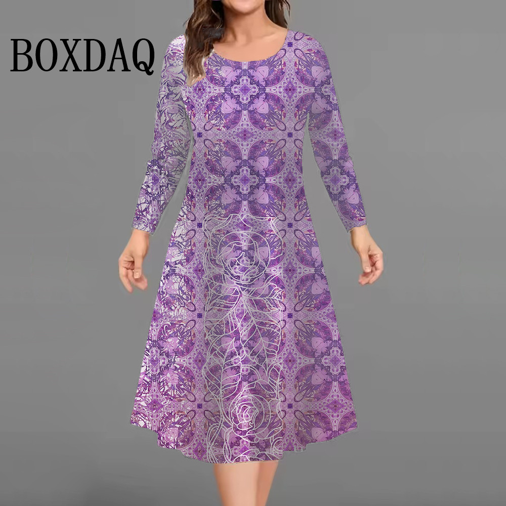 New Fashion Elegant Women Dres - Winter Clothing Line ulasan dan harga
