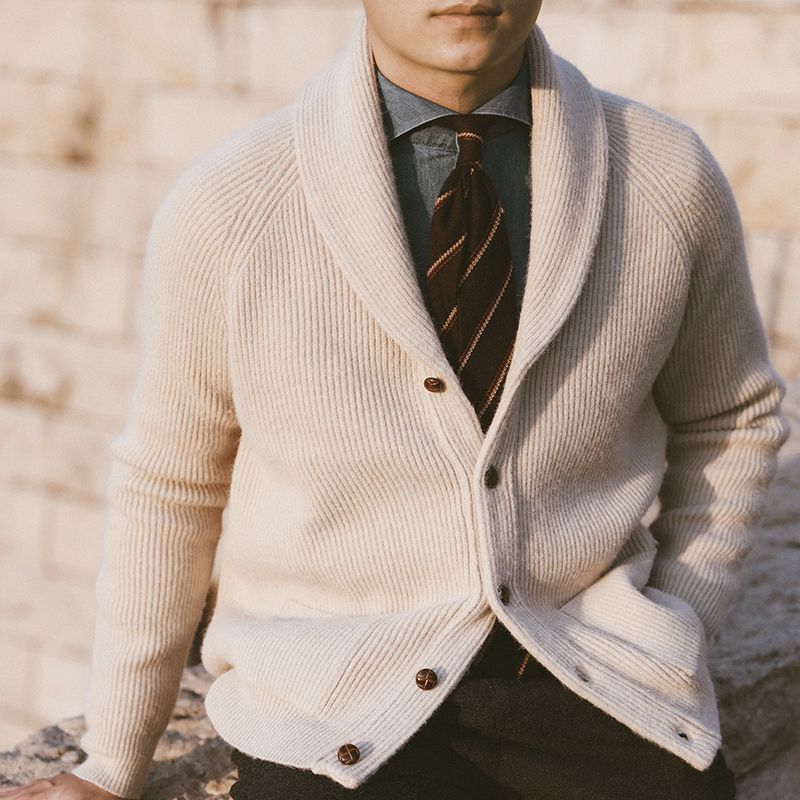 Autumn and Winter Cardigan Men - Winter Clothing Men Style ulasan dan harga
