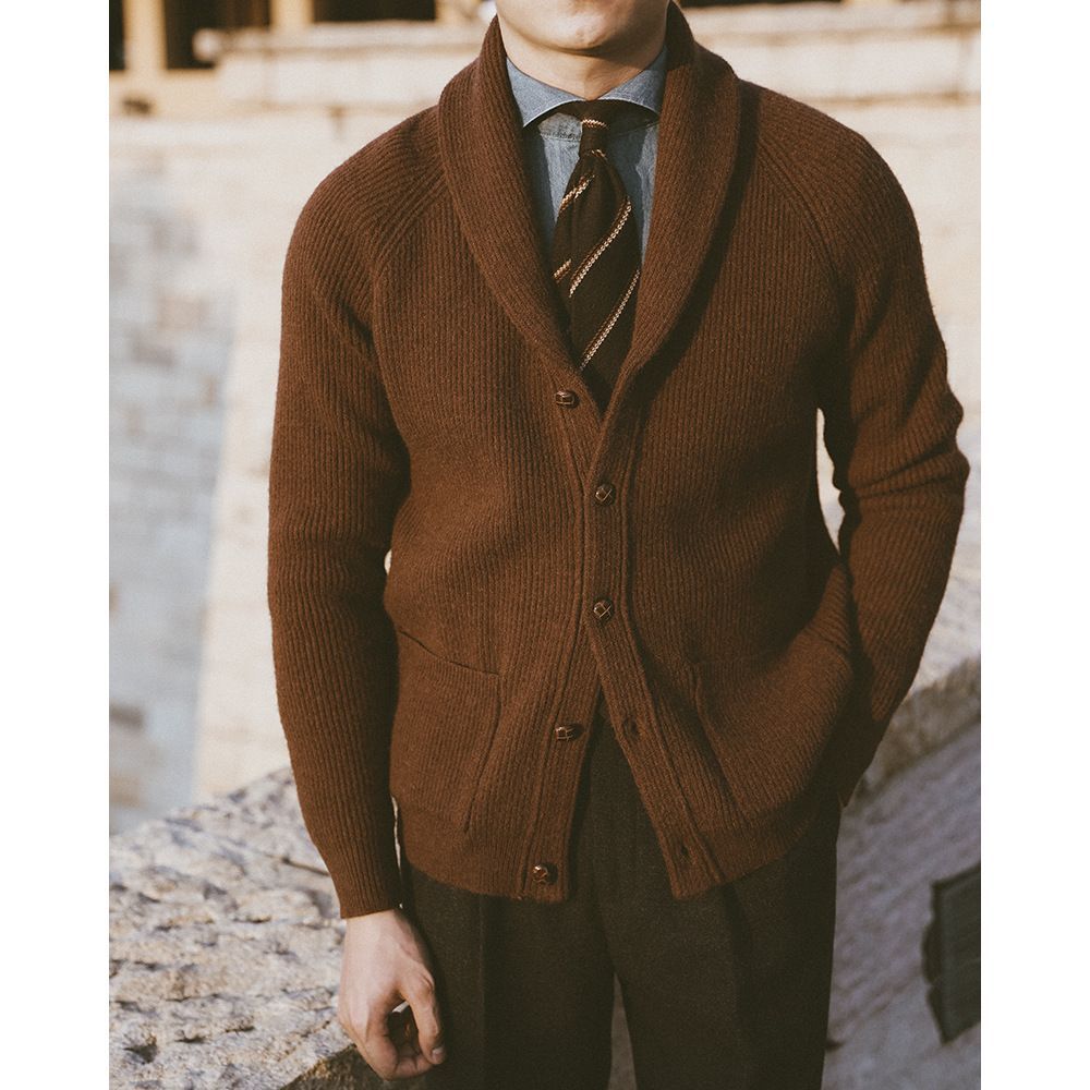 Autumn and Winter Cardigan Men - Winter Clothing Men Style ulasan dan harga