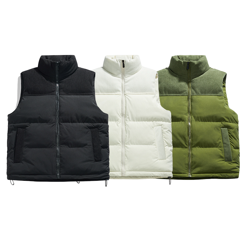 Solid Color Fashion Vest Male  - Quality Winter Clothing Brand ulasan dan harga