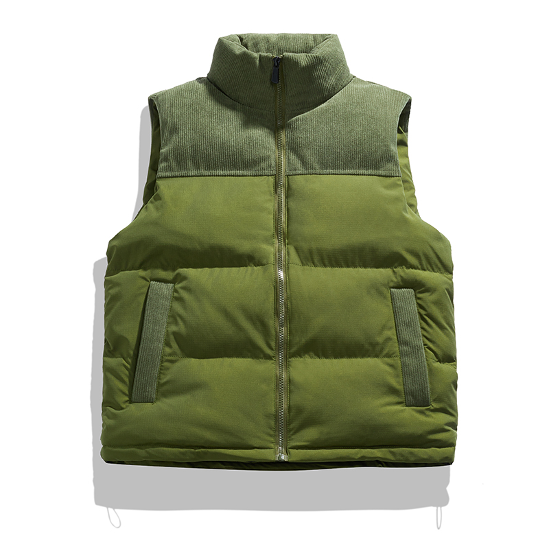 Solid Color Fashion Vest Male  - Quality Winter Clothing Brand ulasan dan harga