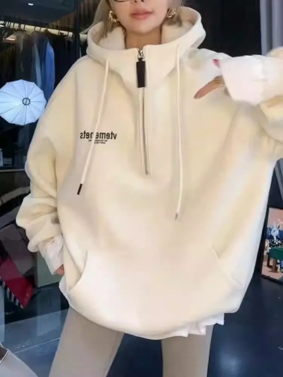 Oversize Fleece Lined Hoodie W - Fleece Hoodie Lined ulasan dan harga