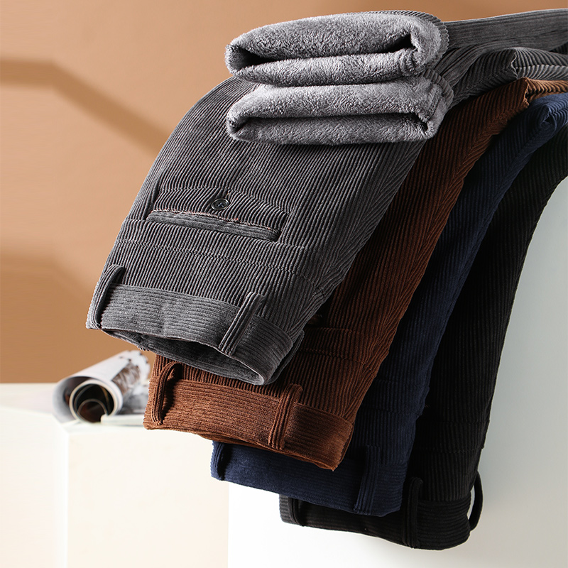 Winter Men's Fleece Corduroy P - Winter Clothing Men Style ulasan dan harga