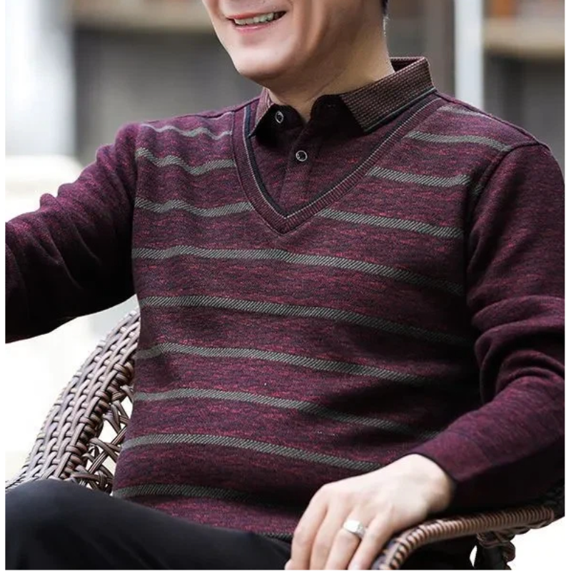 Fleece Lined Style Autumn Wint - Winter Clothing Men Style ulasan dan harga
