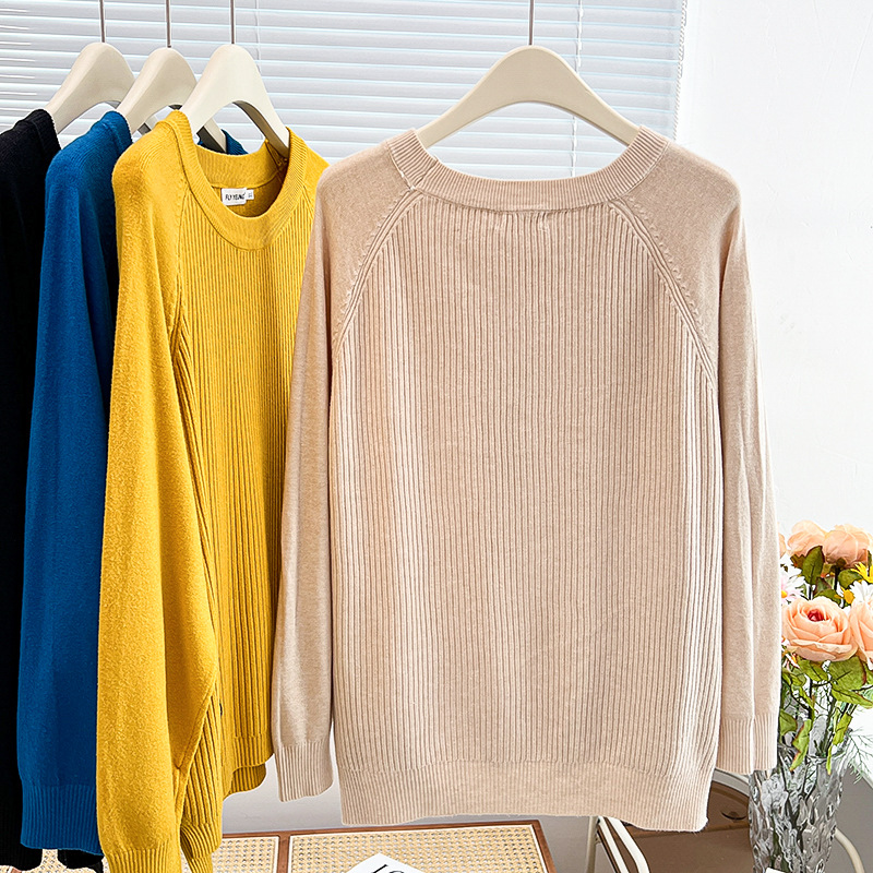 Women's Simple Label Hem Slit  - Winter Clothing Label ulasan dan harga